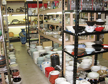 福田陶器(株) お店の写真